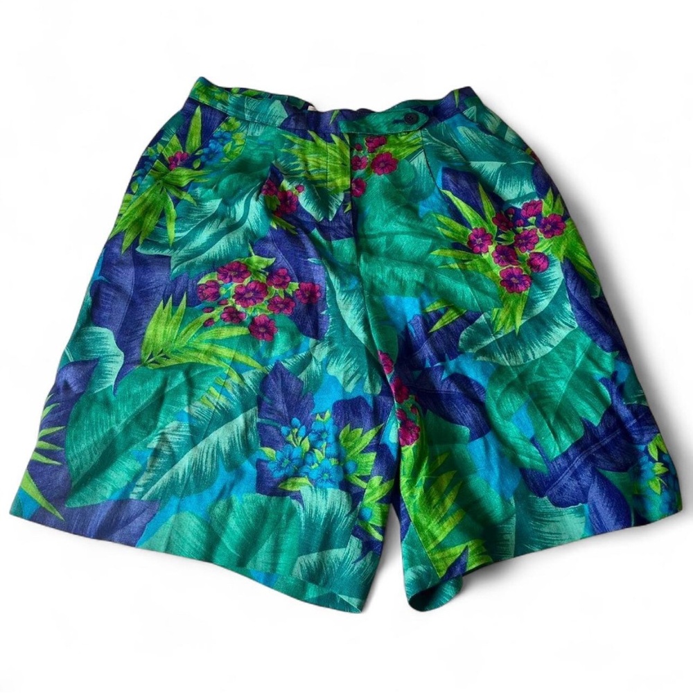 Vintage 90s Liz Claiborne tropical shorts